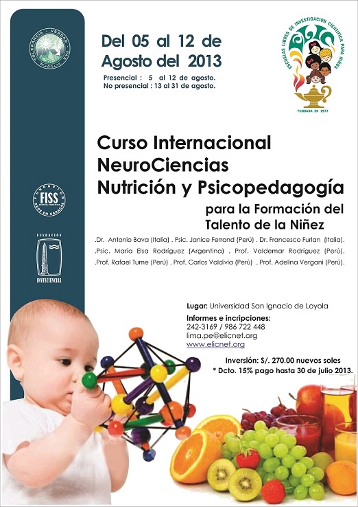 CURSO INTERNACIONAL  NEUROCIENCIAS   ELIC   EN LA USIL BIG