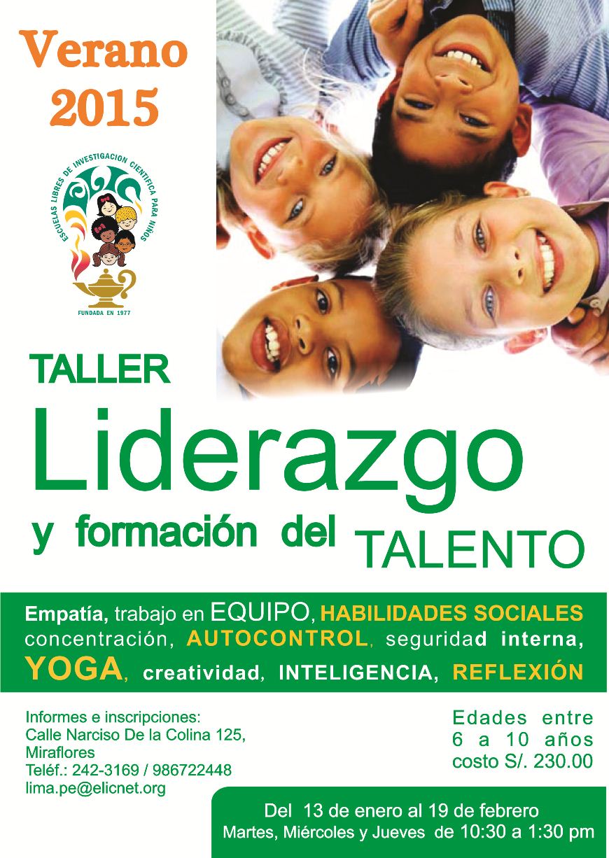 CURSO VERANO 2015 TALLER LIDERAZGO 4