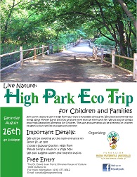 High Park Eco Trip 1
