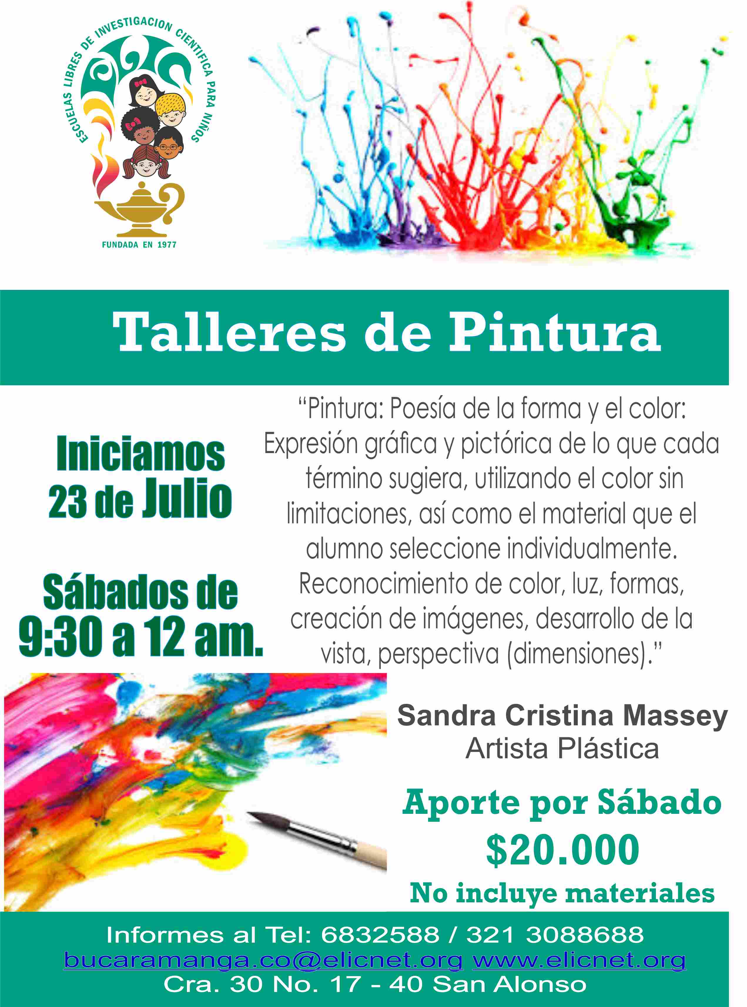 Taller de pintura .2016